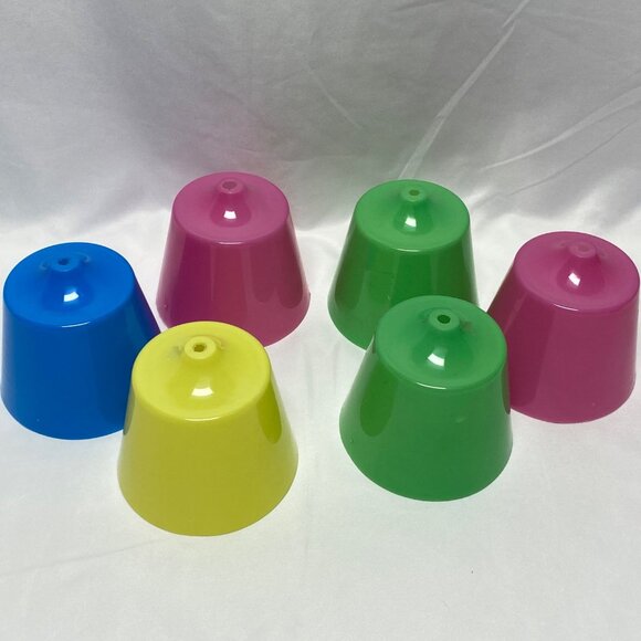 Vintage Lidco Replacement RV Patio Camping String Light Covers Only 6 PC Set - Picture 3 of 14